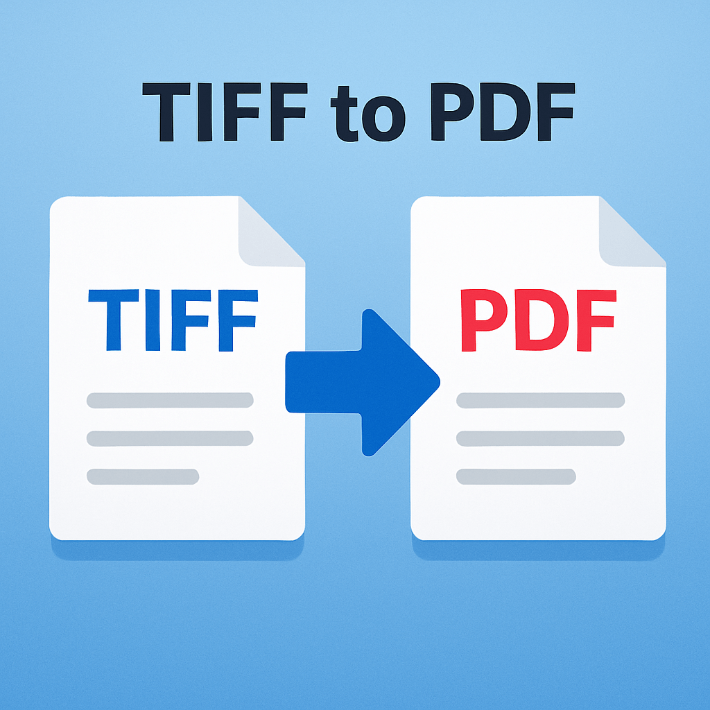 Free TIFF to PDF converter online — convert TIFF to PDF with no watermark