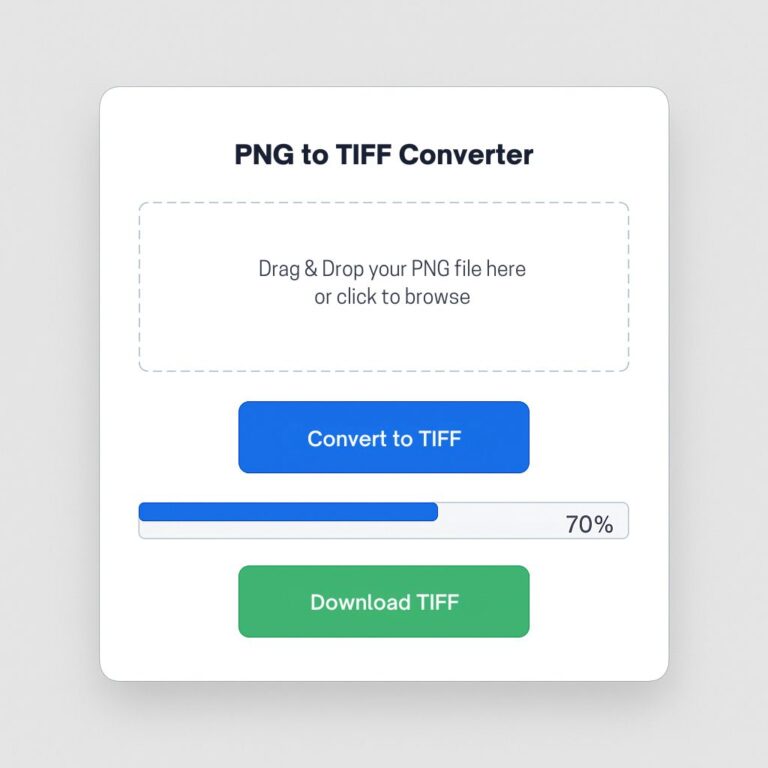 Convert PNG to TIFF File
