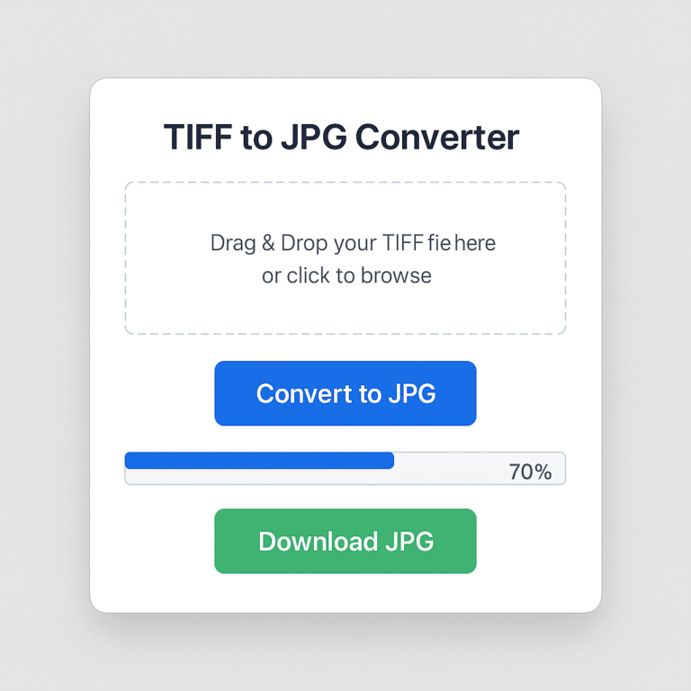 TIFF to JPG converter free no watermark